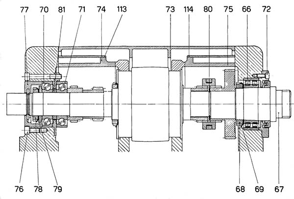 Шпиндель токарно-гвинторізного верстата Schaublin 120 vm